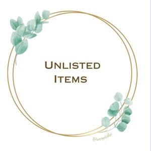 Unlisted items live show